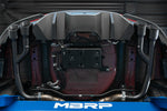 MBRP 18-20 Ford Mustang GT 2.5in Black Coated Non Active Dual Axle Back Exhaust - 4in Dual Wall Tips