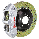 Brembo 07-13 1500 SieReara Rear GT BBK 4 Piston Cast 2pc 380x32 2pc Rotor Drilled-Silver