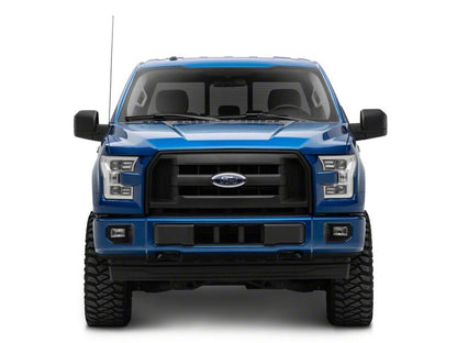 Raxiom 15-17 Ford F-150 Projector Headlights with LED Accent- Chrome Housing- Clear Lens