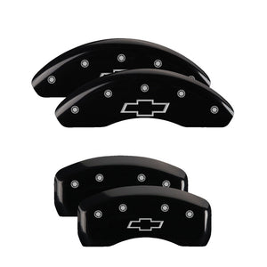 MGP Front set 2 Caliper Covers Engraved Front MGP Yellow finish black ch