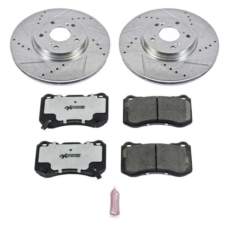 Power Stop 04-08 Acura TL Front Z26 Street Warrior Brake Kit