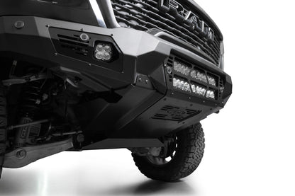 Addictive Desert Designs 25+ RAM 1500 RHO Bomber Front Bumper  (20 Inch Lights)