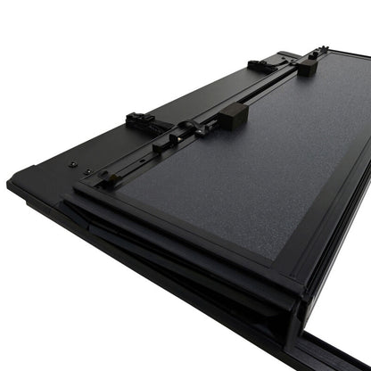 Westin 14-19 Chevrolet/GMC 1500/2500/3500 6ft. 7in. Bed Hard Tri-Fold Tonneau Cover - Black