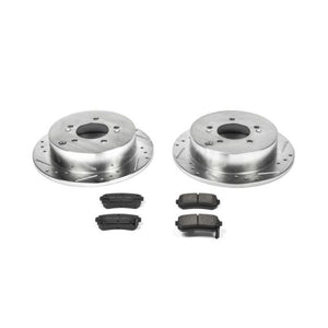 Power Stop 10-15 Hyundai Tucson Rear Z23 Evolution Sport Brake Kit