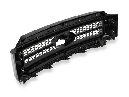 Raxiom 21-23 Ford F-150/ Exc.Raptor CXR Series LED Upper Replacement Grille with White DRL- Black