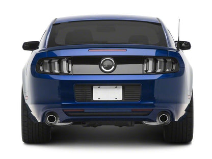 Raxiom 13-14 Ford Mustang CXR Series LED Tail Lights- Black Housing- Smoked Lens