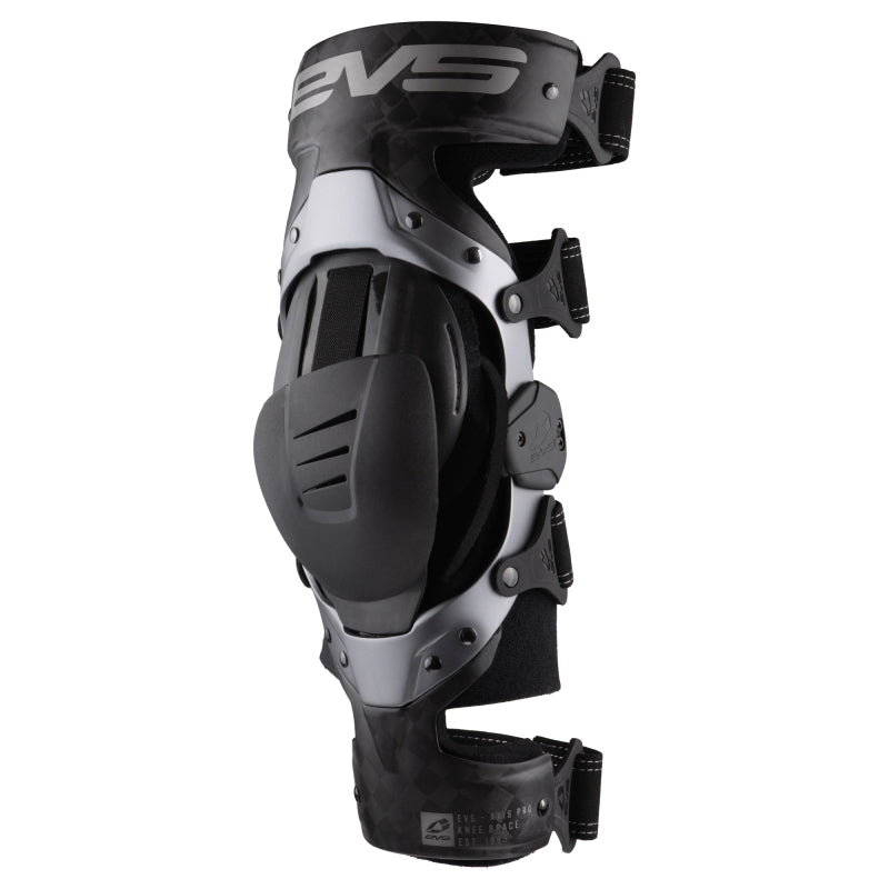 EVS Axis Pro Knee Brace Black/Grey - Large/Left