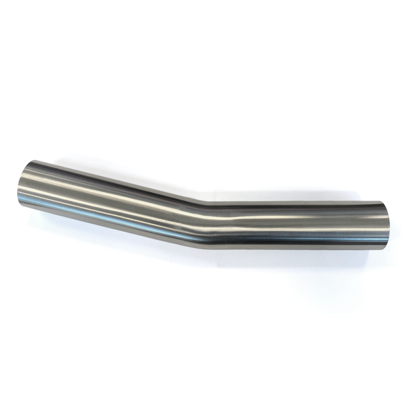 Stainless Bros 2in SS304 15 Deg Mandrel Bend - 1.5D Radius 16GA/.065in Wall 6.5in Leg / 6.5in Leg