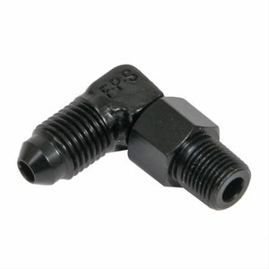 Fragola -3AN x 1/8 NPT 90 Degree Swivel - Black