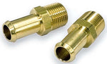 Moroso Fuel Hose Fitting - 3/8in NPT to 3/8in Hose - Brass - Single