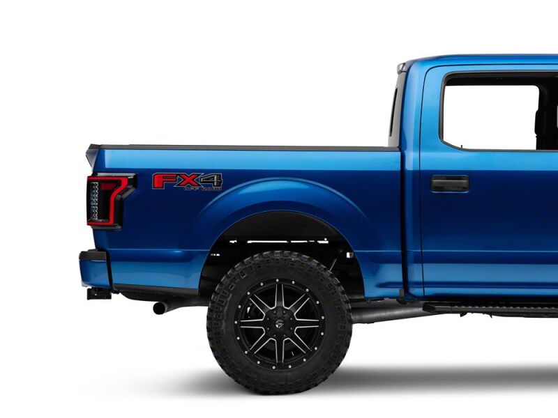 Raxiom 15-17 Ford F-150 LED Tail Lights- Black Housing- Clear Lens