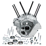 S&S Cycle 84-91 BT w/ Stock Bore Super Stock Alternator Style Crankcase -Natural