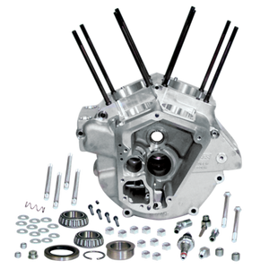 S&S Cycle 84-91 BT w/ Stock Bore Super Stock Alternator Style Crankcase -Natural