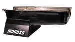 Moroso 86-Up Chevrolet SBC (w/1 Piece Rear Main Seal) Wet Sump 7qt 8.25in Steel Oil Pan - Black