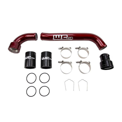 Wehrli 17-25 Ford 6.7L Powerstroke 6.7L Upper Coolant Pipe Kit - Gloss White