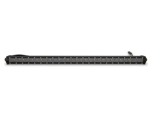 Raxiom 18-23 Jeep Wrangler JL Axial Series 30-In Single Row LED Light Bar w/ Hood Mounting Brackets