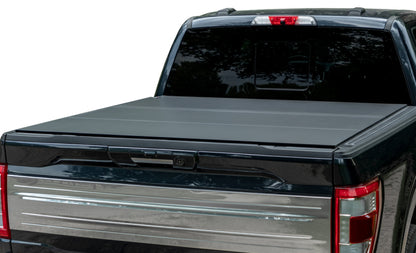 Access LOMAX Tri-Fold Cover 04-14 Ford F-150 6ft 6in Bed - Carbon Fiber Finish