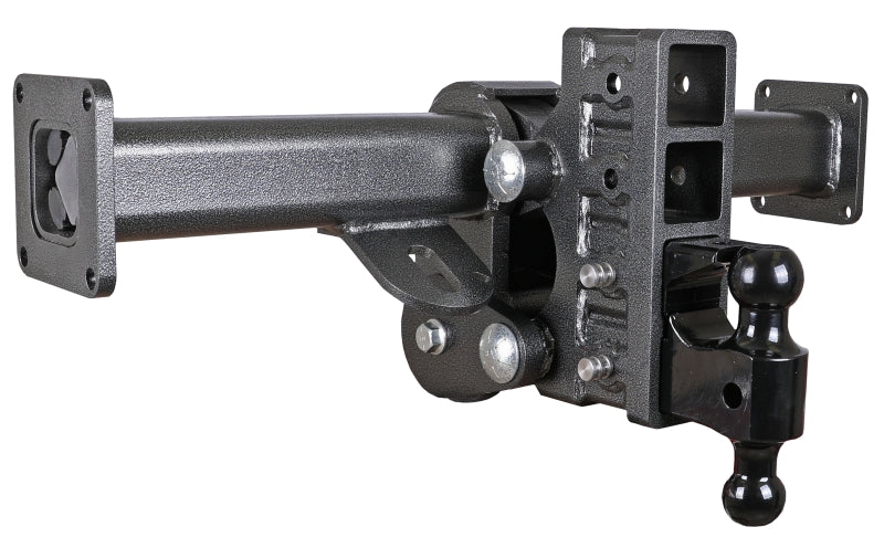 Gen-Y 33in Traveller Torsion-Flex 2.5in Shank 9in Drop 3.5K TW 32K Hitch Chassis Frame Mount