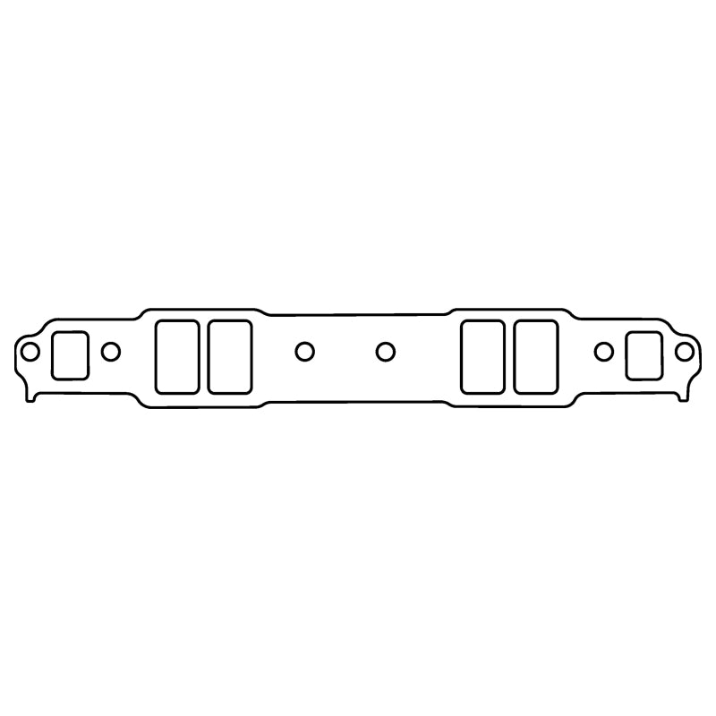 Cometic Chevy Gen1 Small Block V8 .125in Fiber Intake Mani Gskt Set-1.240in x 2.100in Rectangle Port