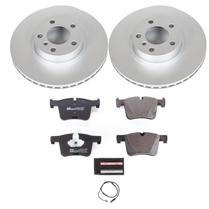 Power Stop 11-17 BMW X3 Front Euro-Stop Brake Kit