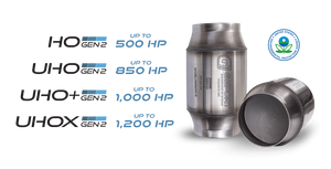 GESI G-Sport 400 CPSI GEN 2 EPA Compliant 4in Inlet/Out Catalytic Converter-4.5in x 4in 500-850HP