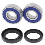 All Balls Racing 90-93 Kawasaki ZX1100C Ninja ZX11 Wheel Bearing Kit Front