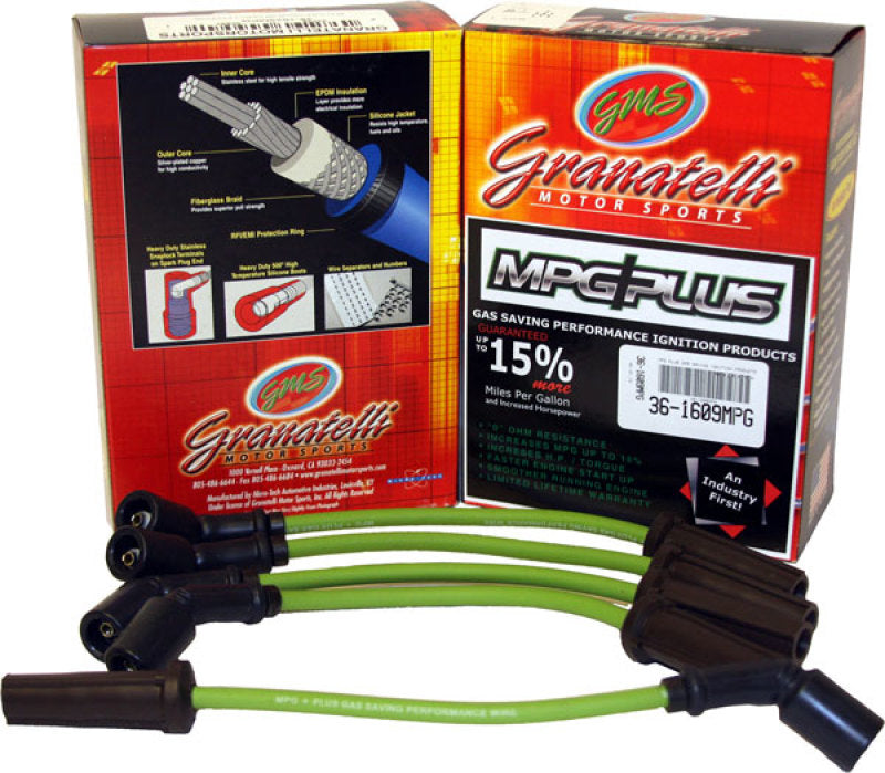 Granatelli 01-02 Mercury Cougar 6Cyl 2.5L MPG Plus Ignition Wires