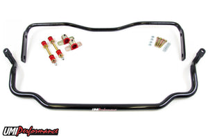 UMI Performance 78-88 GM G-Body Solid Front & Rear Sway Bar Kit