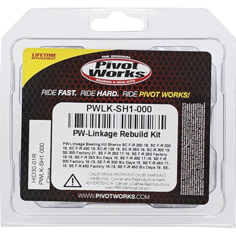 Pivot Works 2019 Sherco SC-R 125 Linkage Bearing Kit