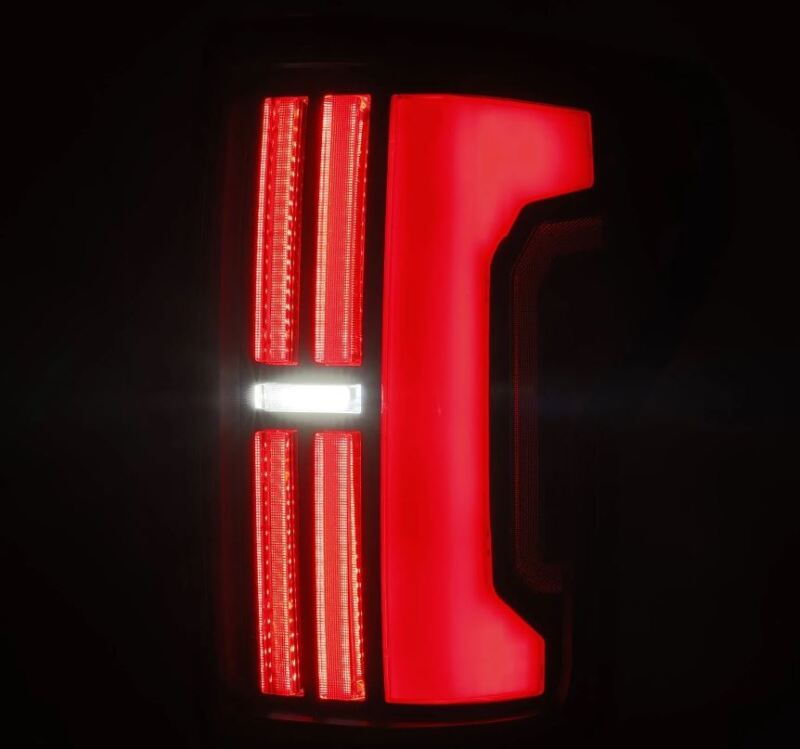 AlphaRex 07-13 Toyota Tundra Nova-Series LED Tail Lights - Black Red