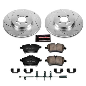 Power Stop 07-08 Mini Cooper Front Z23 Evolution Sport Brake Kit