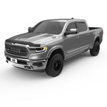 EGR 2019 Dodge Ram 1500 Quad Cab SlimLine In-Channel WindowVisors Set of 4 - Dark Smoke