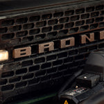 Ford Racing 2021+ Bronco Grille Lettering Overlay Kit - Bronze