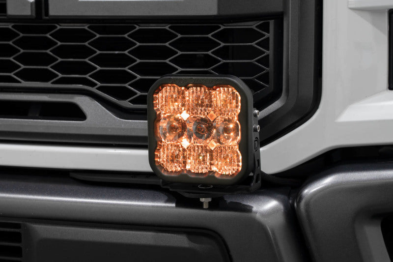 Diode Dynamics 17-20 Ford Raptor SS5 Bumper LED Pod Light Kit Sport - White Combo