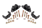 BMR 14-19 Chevrolet Corvette Motor Mount Kit - Black Hammertone