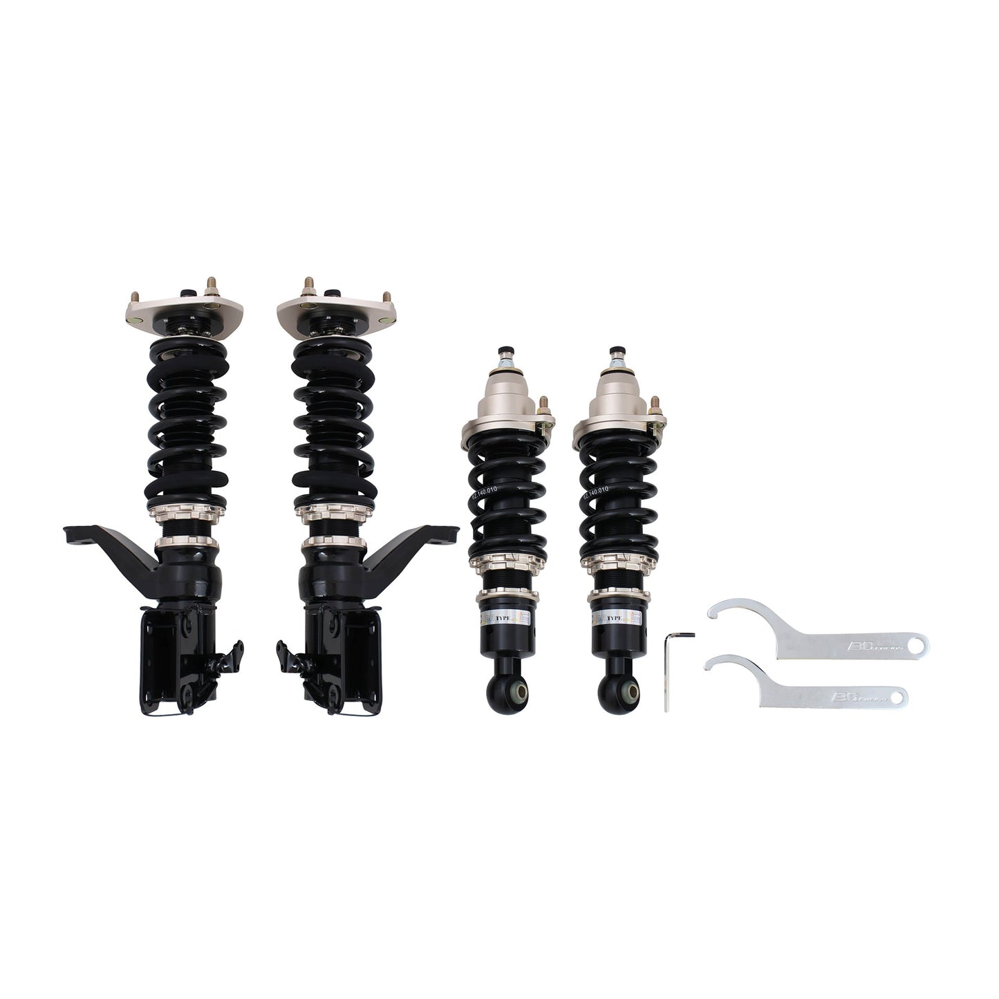 BC Racing Coilovers - BR Type - 01-05 Honda Civic EM2 / ES1