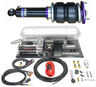 Air Struts w/ VERA AccuAir e+ Connect Pressure 97-13 Corvette C5/C6 D2 Racing