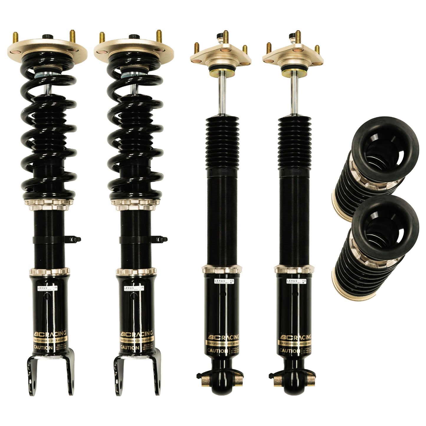 BC Racing Coilovers - BR Type - 17-UP Lexus IS300- IS200T- IS350 RWD