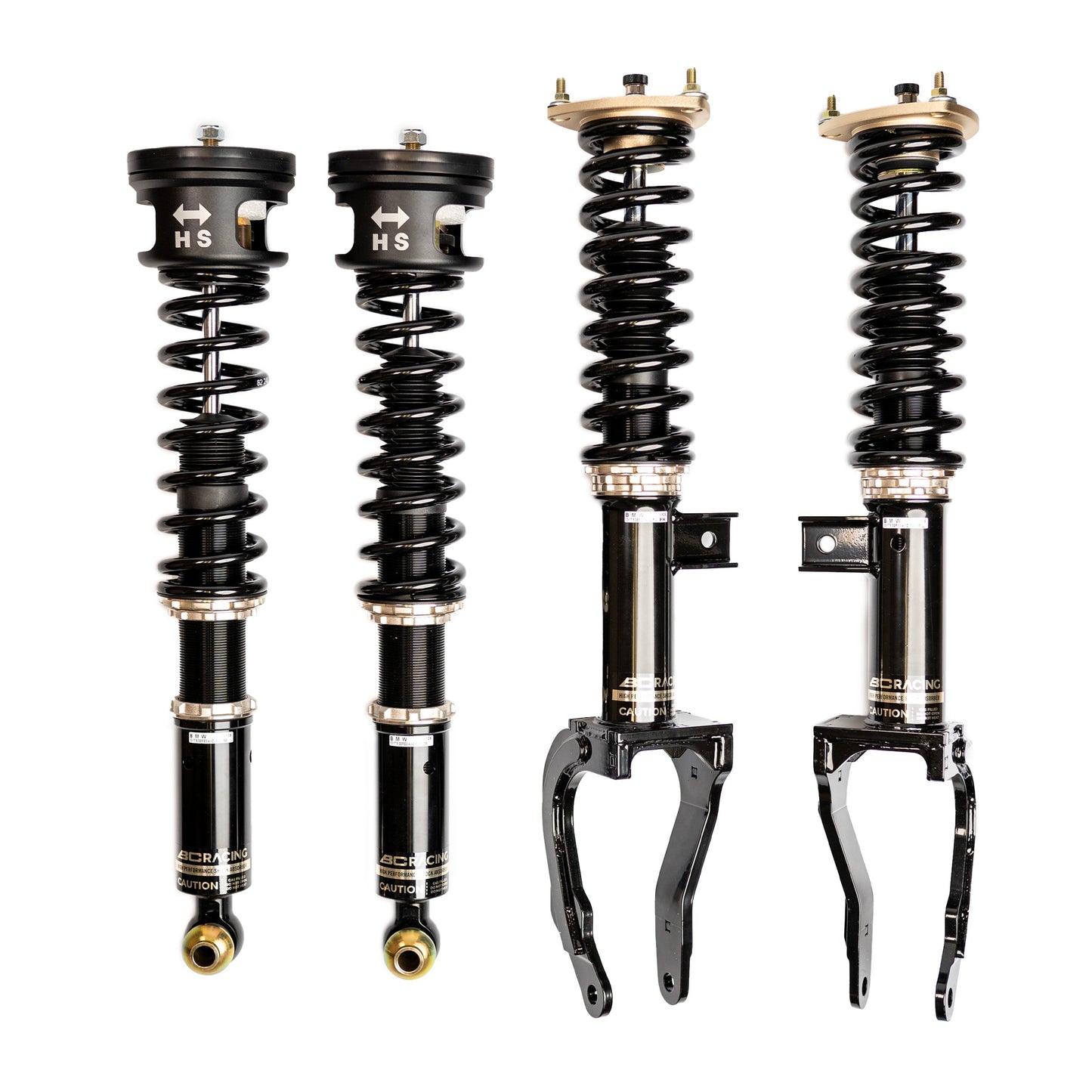 BC Racing Coilovers - BR Type - 11-16 BMW 5 Series F10 AWD