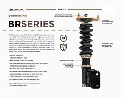 BC Racing Coilovers - BR Type - 11-18 Porsche Cayenne AWD