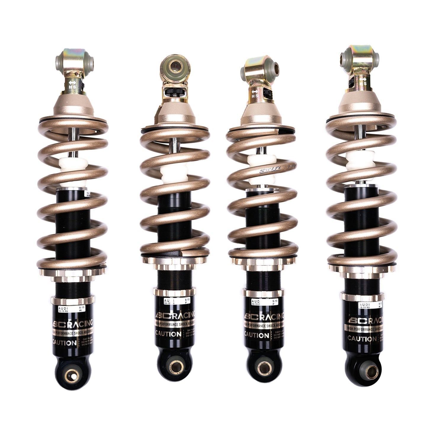 BC Racing Coilovers - BR Type - 08-15 Audi R8 14K/12K Swift Springs