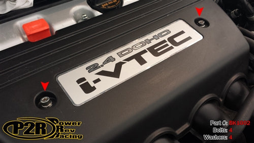 P2R PowerRevRacing - Engine Cover Bolt Kit 12+ Civic SI (Stainless Steel)