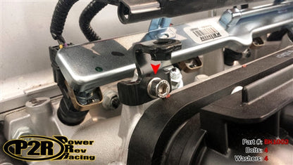 P2R PowerRevRacing - Engine Cover Bolt Kit 12+ Civic SI (Stainless Steel)