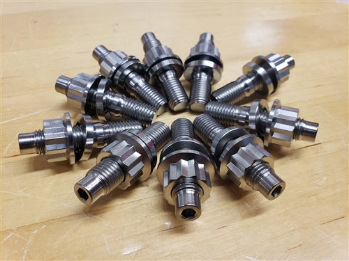 P2R PowerRevRacing - Titanium Exhaust Manifold Bolt Kit