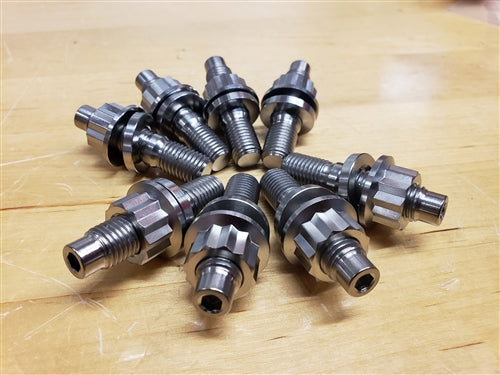 P2R PowerRevRacing - Titanium Exhaust Manifold Bolt Kit