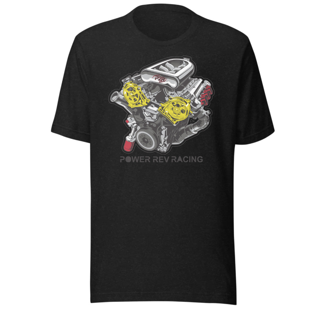 P2R PowerRevRacing - J Series Engine Design T-Shirt