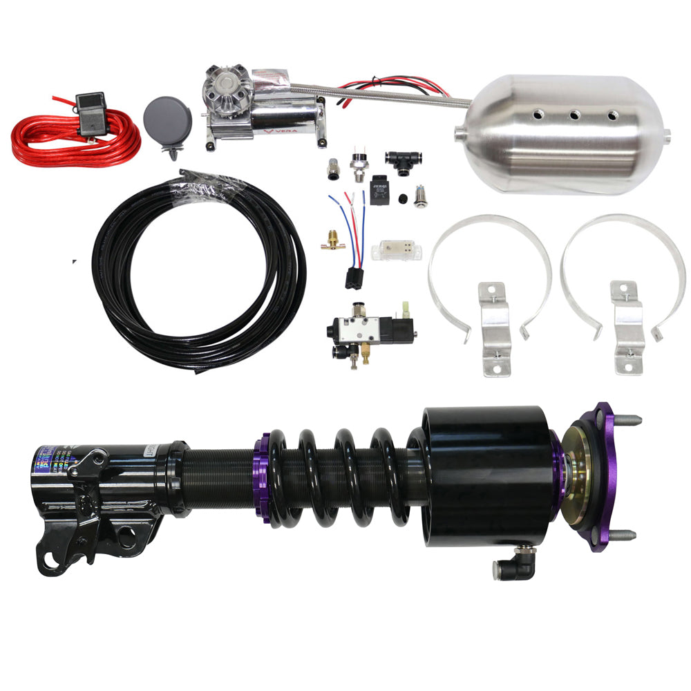 RS Coilovers w/ Front Air Cups + Gold Control System 16-20 Hyundai Tucson 16-20 Kia Sportage D2 Racing