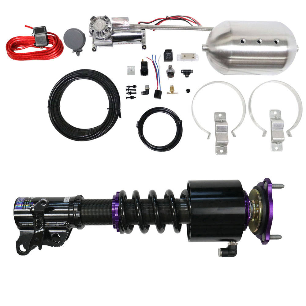 RS Coilovers w/ Front Air Cups + Silver Control System 15+ Mercedes Benz AMG GTR D2 Racing