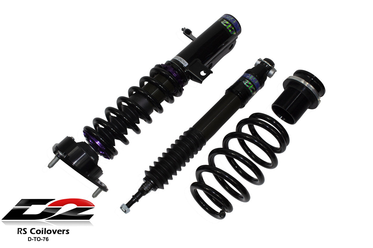 RS Coilovers 18+ Toyota Camry FWD D2 Racing