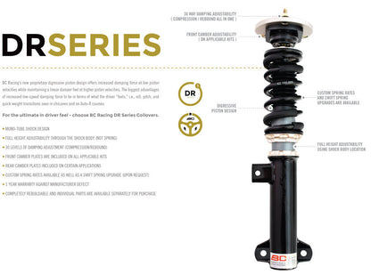 BC Racing Coilovers - DS Type - 17-UP Tesla Model 3 RWD
